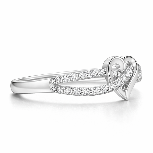 Infinity Heart Ring