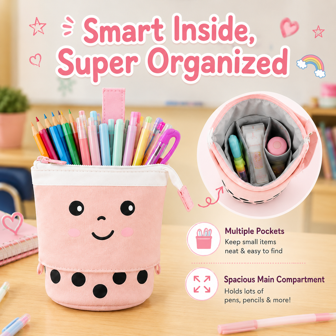 Smart inside, super organized