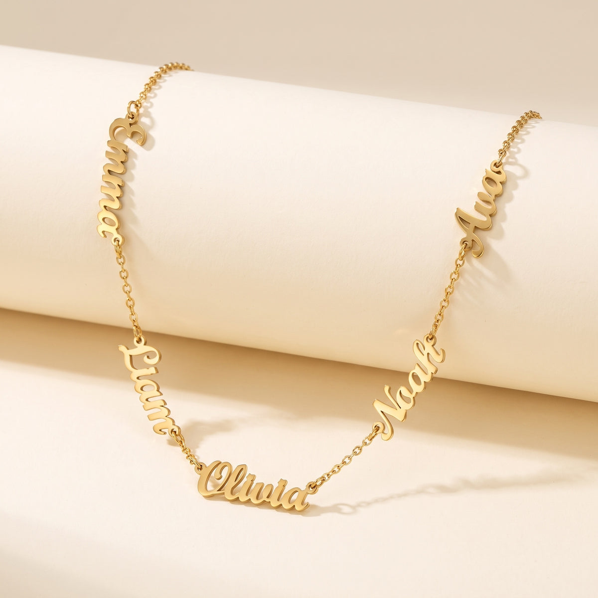 Gold | studio five name necklace