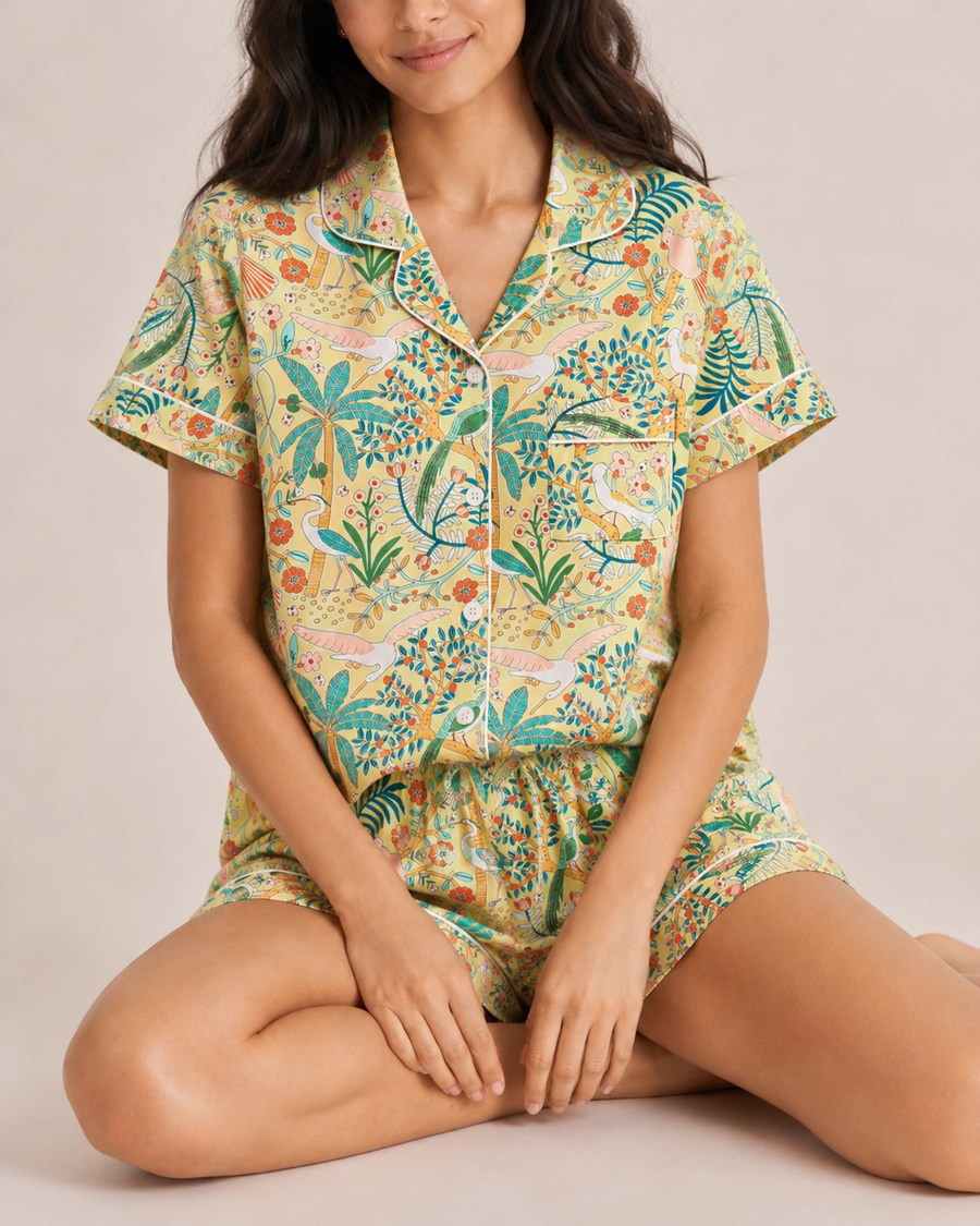Tropicana Pop Pajama Set - Sun Pop