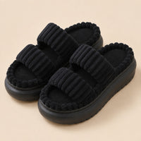 Black | Cozy Cloud Slippers studio