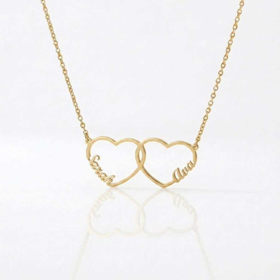 Personalized Love Necklace — dainty necklace, view 5
