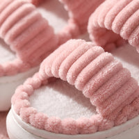 Pink | plush corduroy texture