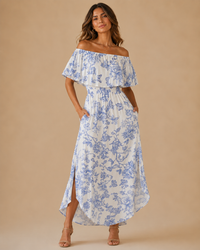 Blue Toile