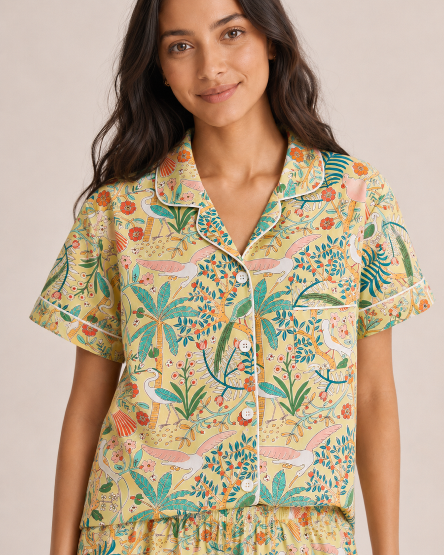 Tropicana Pop Pajama Set - Sun Pop