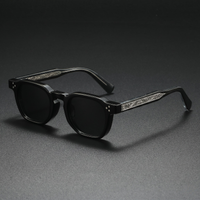 Valen Retro Shades Black - Hero