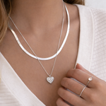 Seraphina Necklace — dainty necklace, view 6