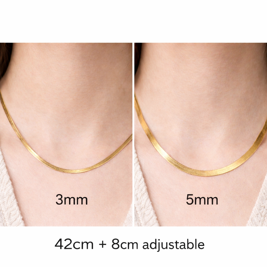 Seraphina Necklace — dainty necklace, view 3