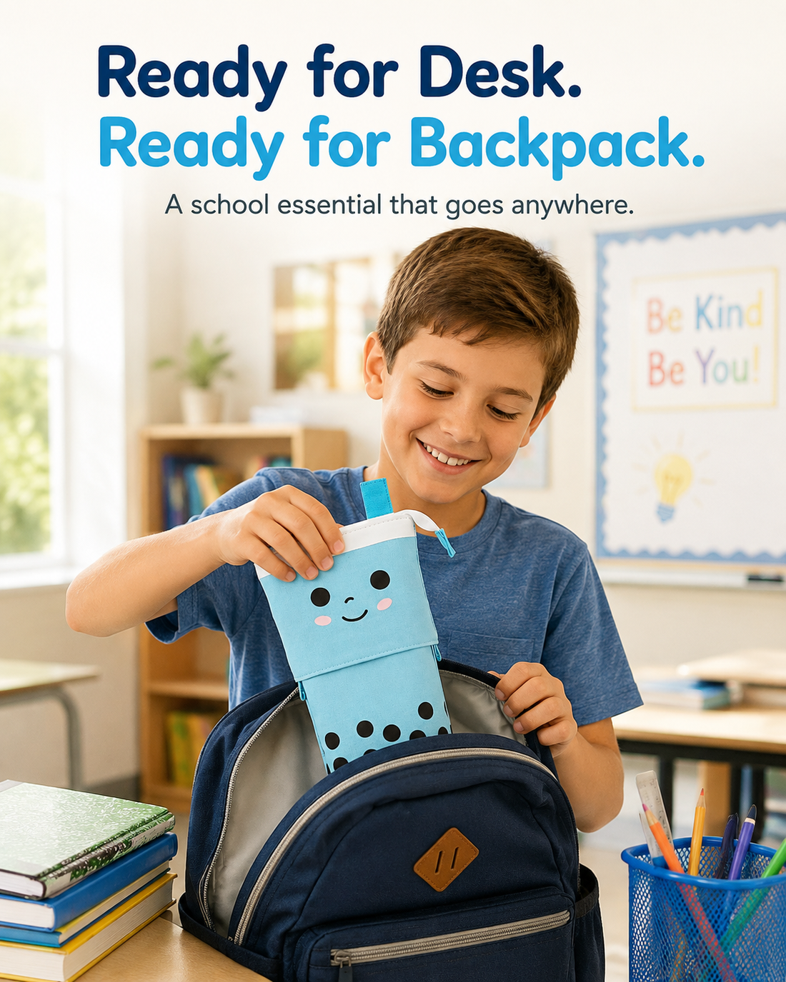 Ready for desk, ready for backpack: a school essential that goes anywhere