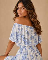 Blue Toile