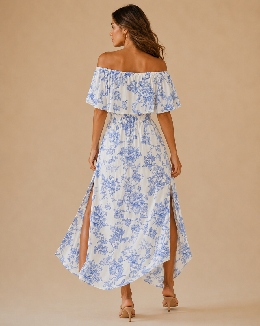 Blue Toile