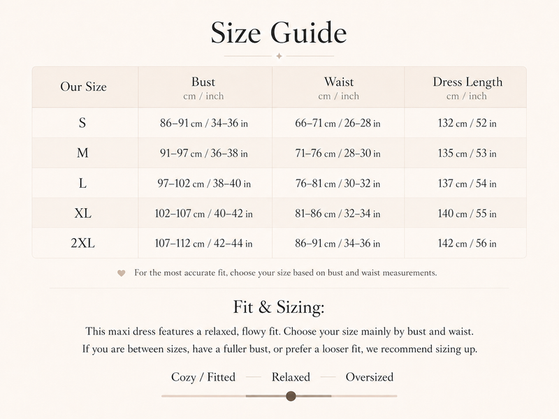 Size Guide