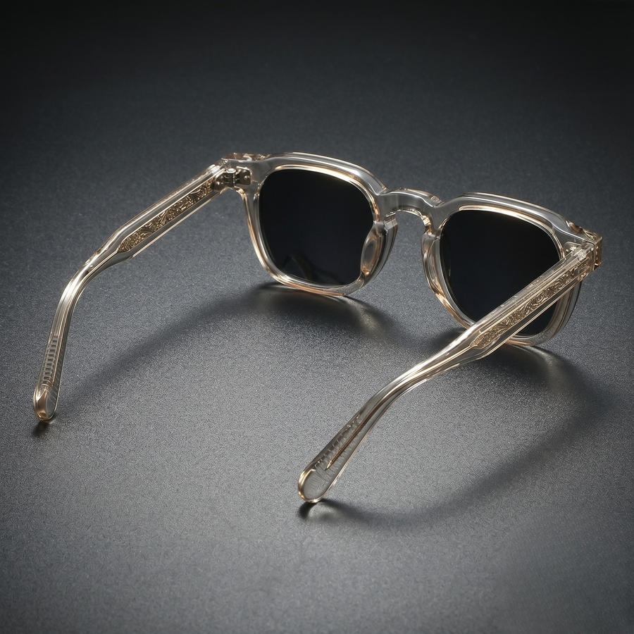 Valen Retro Shades Silver - Back Rear