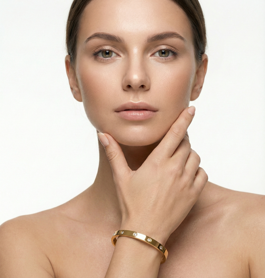 Charm Bracelet — dainty bracelet, view 5