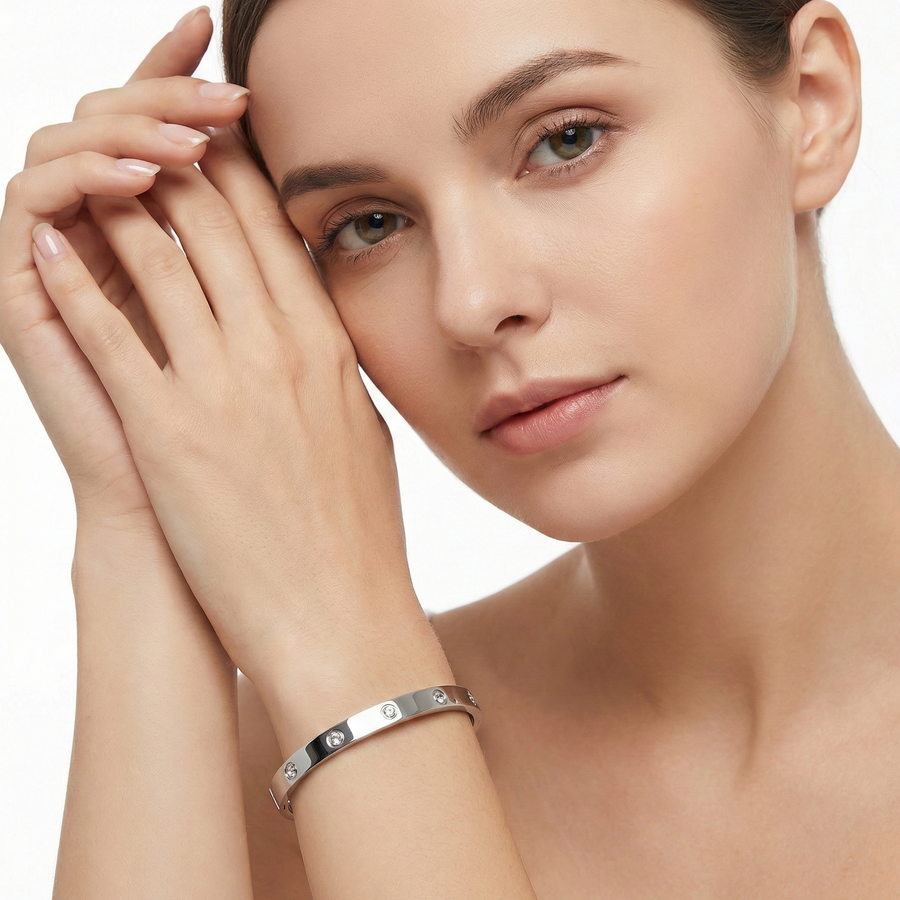 Charm Bracelet — dainty bracelet, view 9