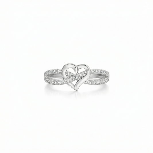 Infinity Heart Ring