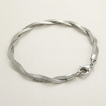 Atlas Steel Bracelet — dainty bracelet, view 4