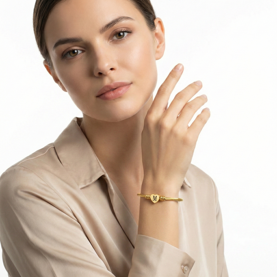 Love Letter Bracelet — dainty bracelet, view 11