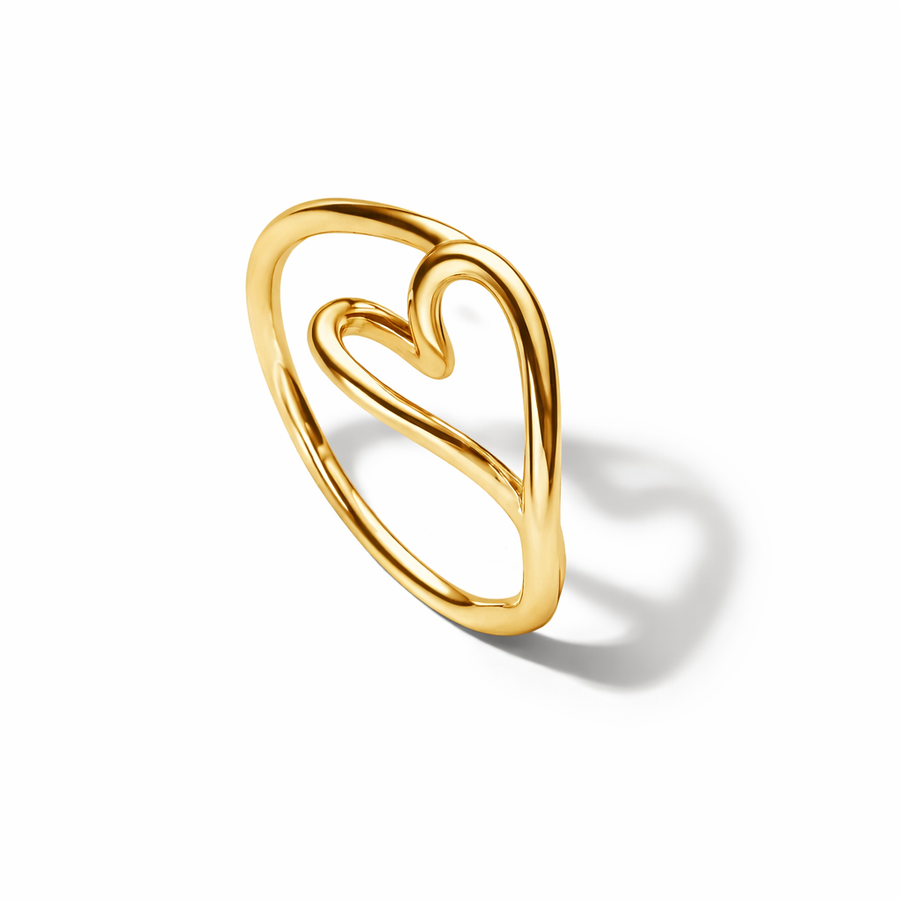 The Aria Ring — dainty ring, view 2