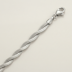 Atlas Steel Bracelet — dainty bracelet, view 2