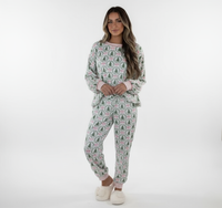 Evergreen Dream Set — cozy matching lounge set for women