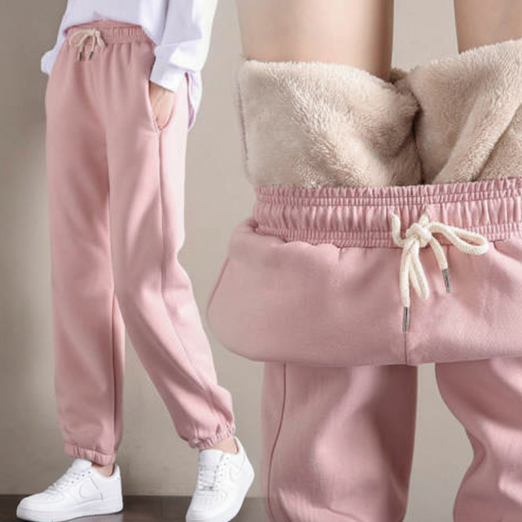 UltraPlush Thermal Sweatpants — cozy thermal loungewear, view 3
