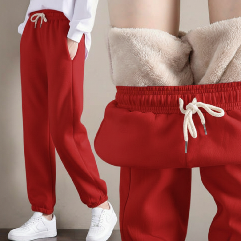 UltraPlush Thermal Sweatpants — cozy thermal loungewear, view 4