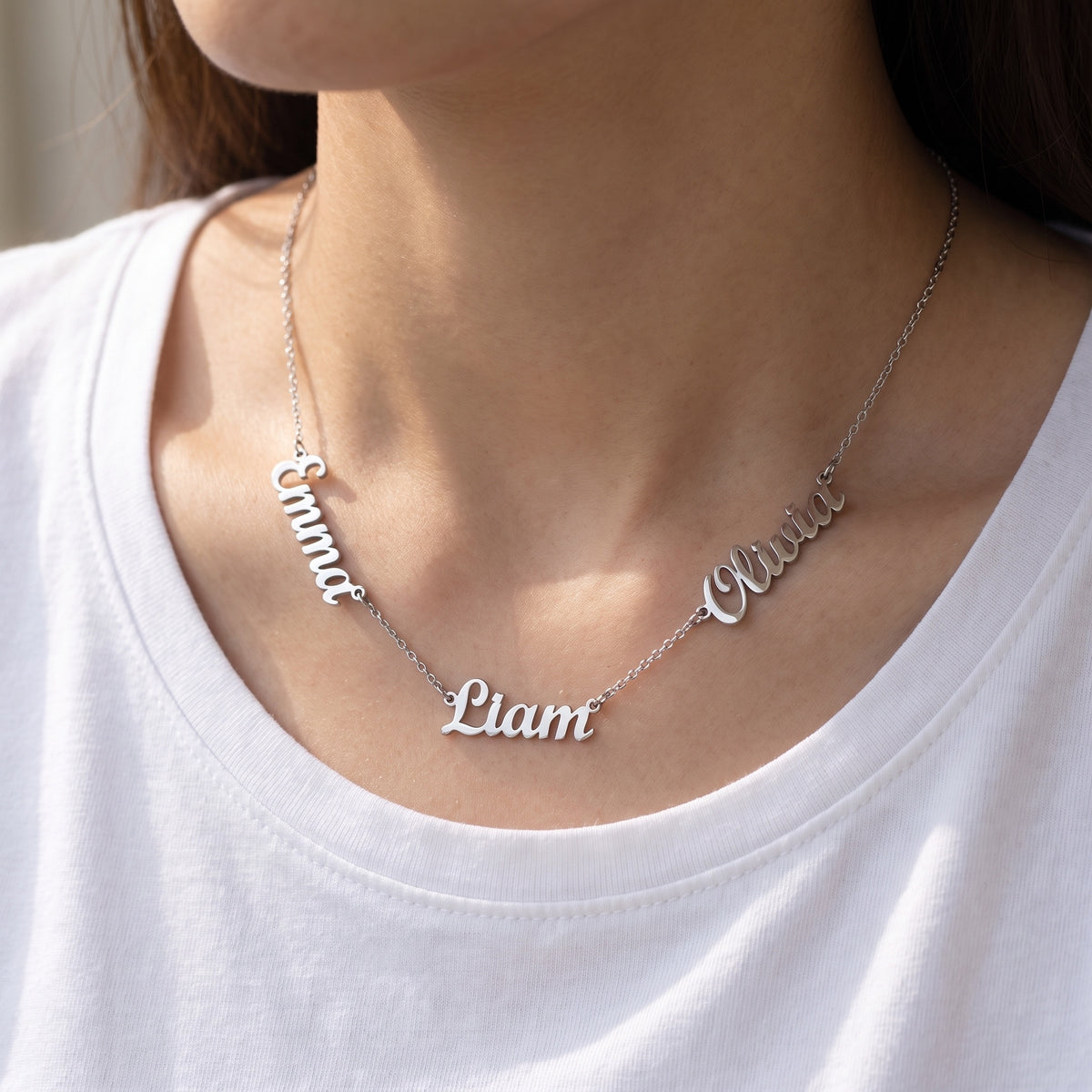 Silver | worn on model