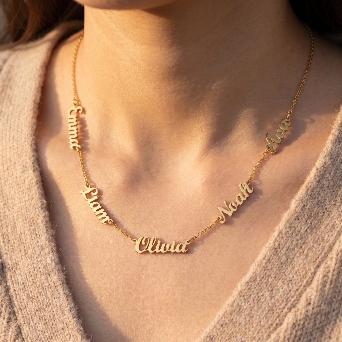 Gold | worn on model