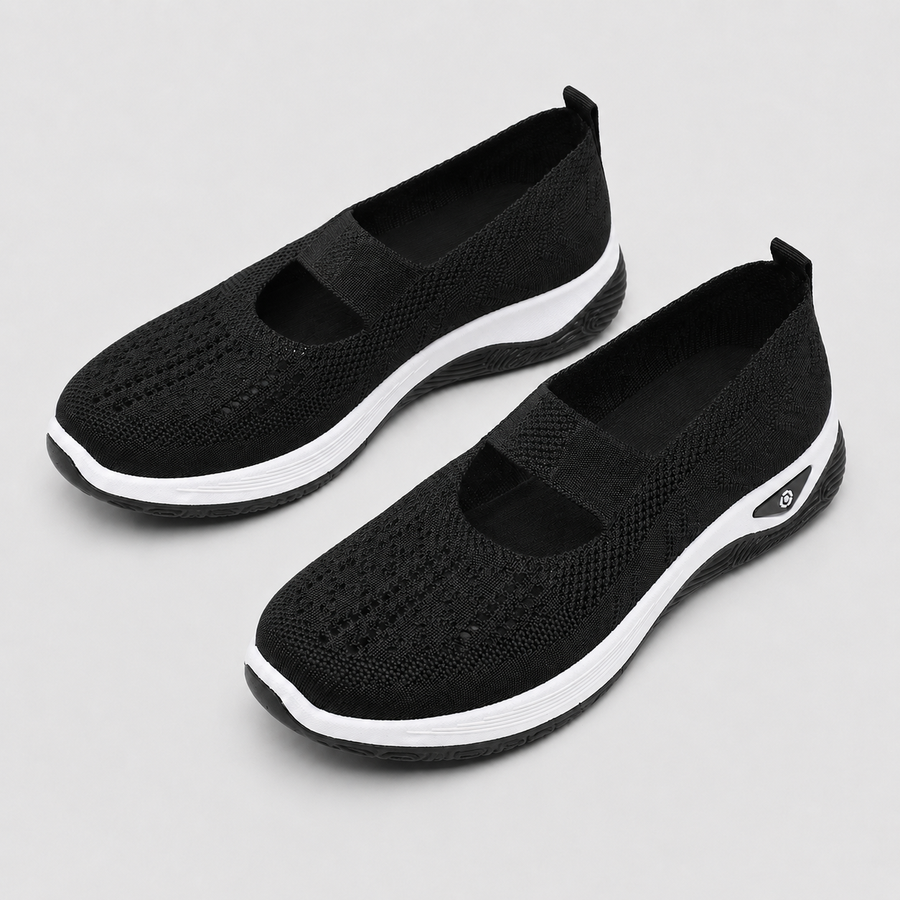 CloudEase Slip-Ons - Black