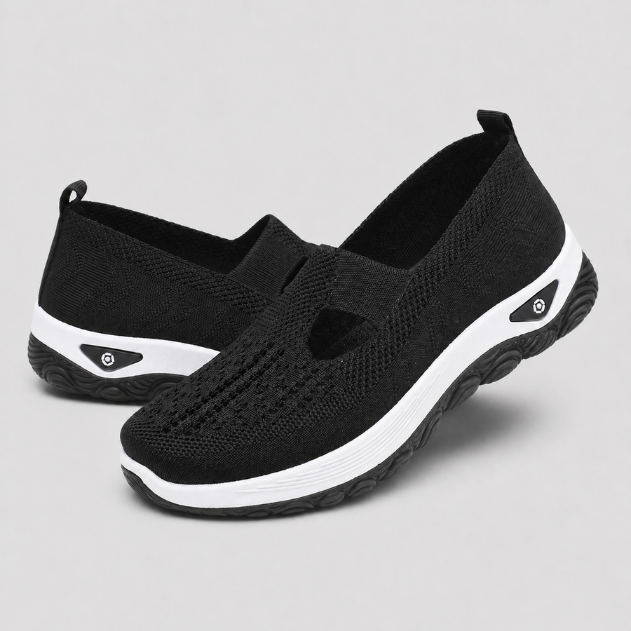 CloudEase Slip-Ons - Black