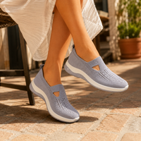 CloudEase Slip-Ons - Grey