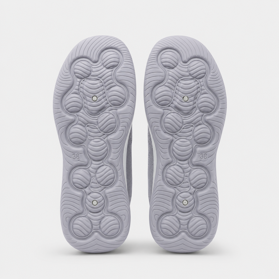 CloudEase Slip-Ons - Grey