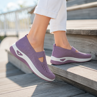 CloudEase Slip-Ons - Purple