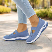 CloudEase Slip-Ons - Sky Blue