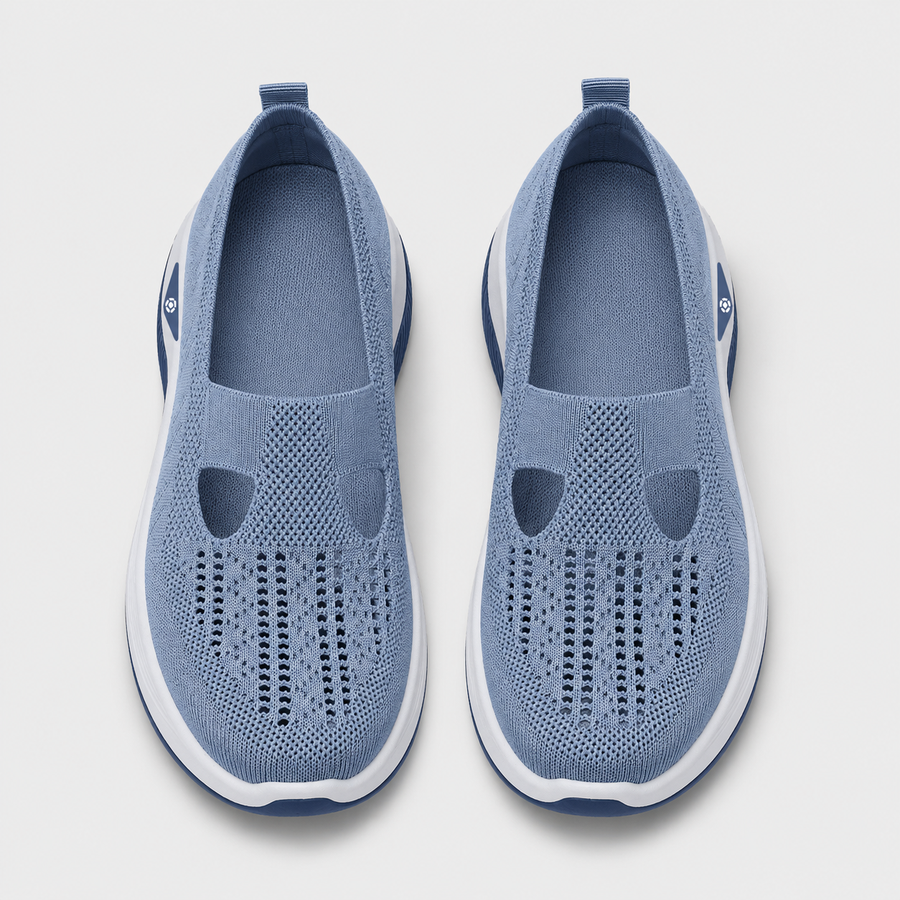 CloudEase Slip-Ons - Sky Blue