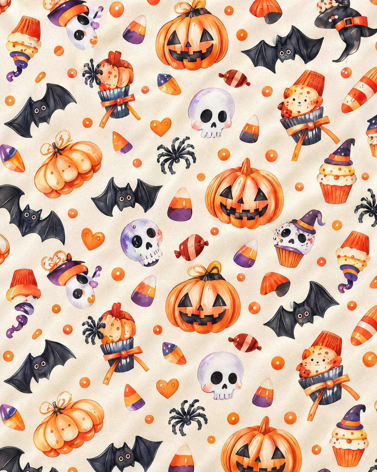 Cozy Halloween Nights Set in Halloween Treats — print close-up