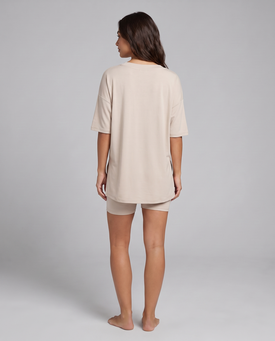 DreamFlow V-Neck Lounge Set - Off-White 6