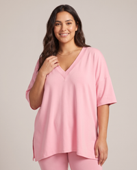 DreamFlow V-Neck Lounge Set - Pink 5