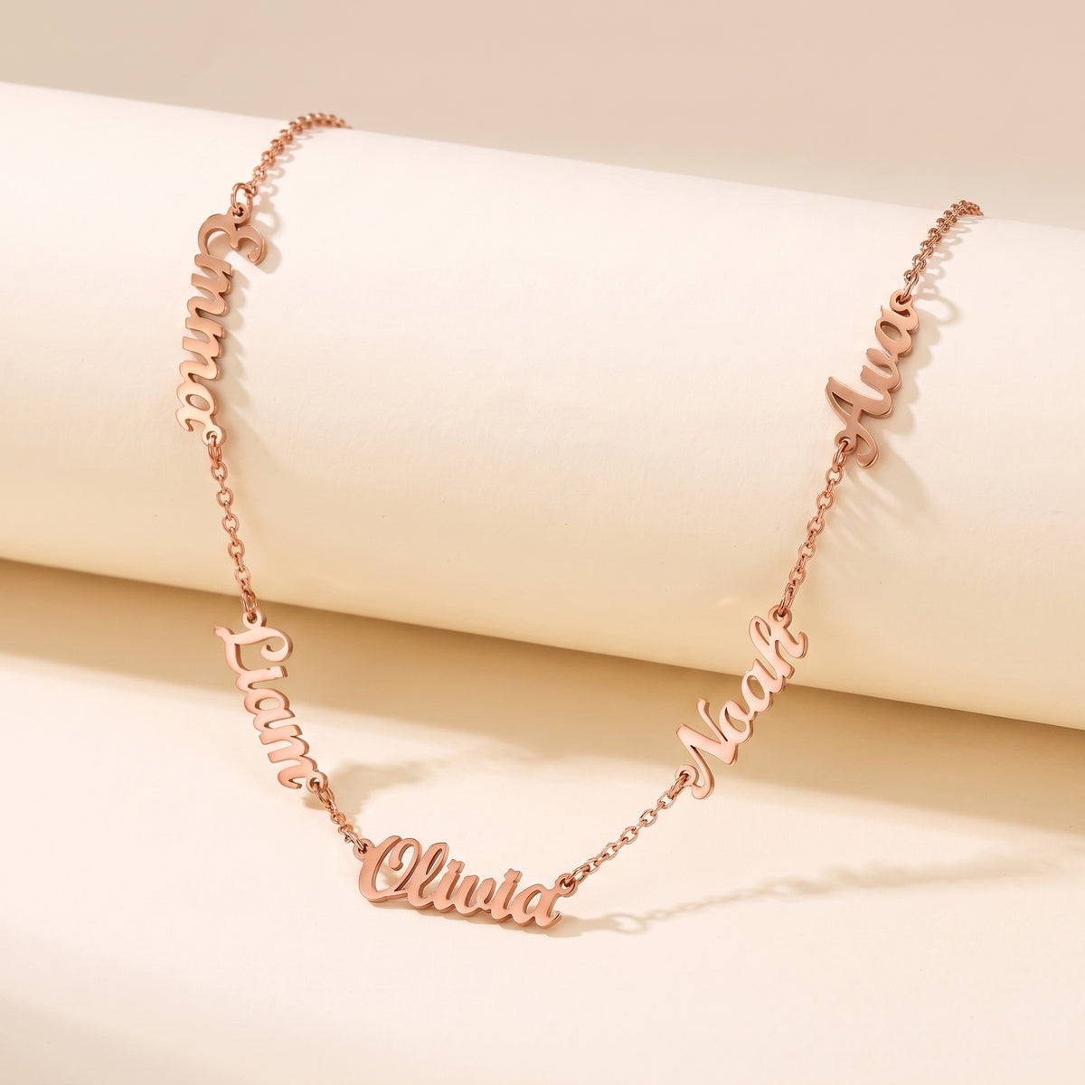 Rose Gold | studio five name necklace