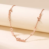 Rose Gold | studio five name necklace