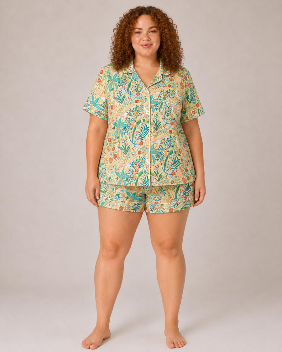 Tropicana Pop Pajama Set - Sun Pop