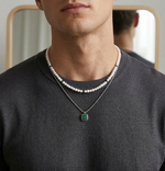 Monaco Pendant — dainty necklace, view 4