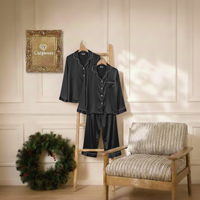 Luna Luxe Couple Set - Black