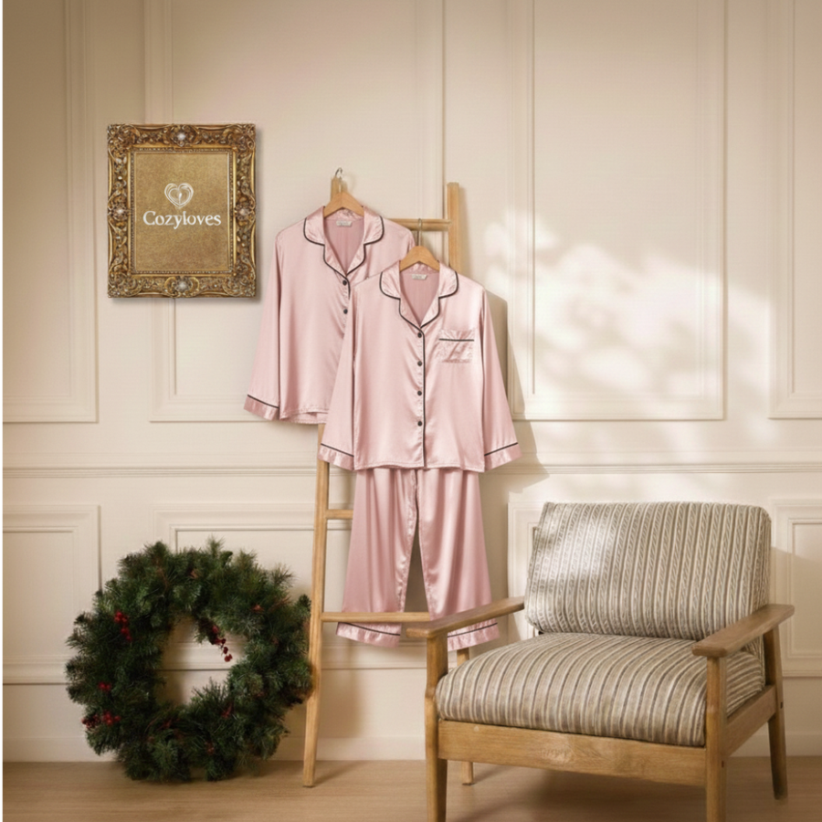 Luna Luxe Couple Set - Pink