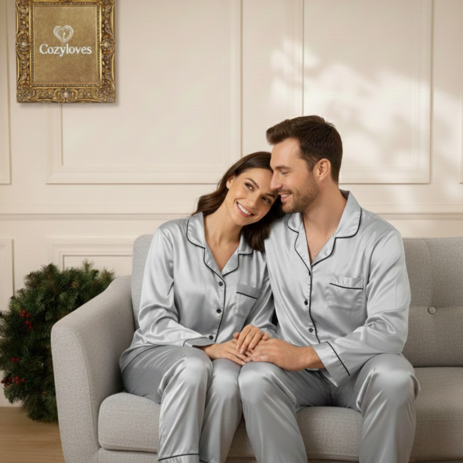 Luna Luxe Couple Set - Gray