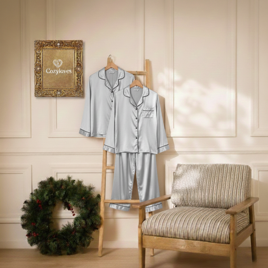 Luna Luxe Couple Set - Gray