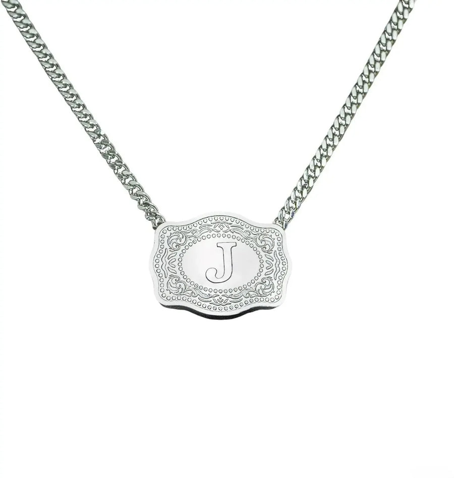 Initial Luxe Necklace — dainty necklace, view 11