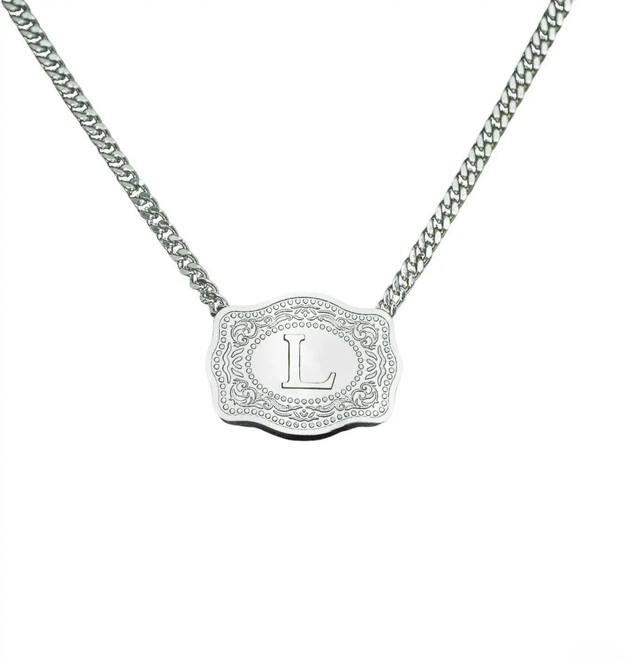 Initial Luxe Necklace — dainty necklace, view 13