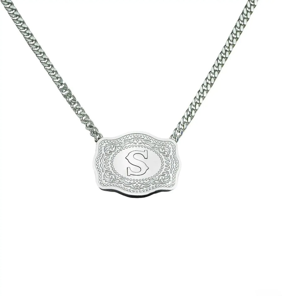Initial Luxe Necklace — dainty necklace, view 20